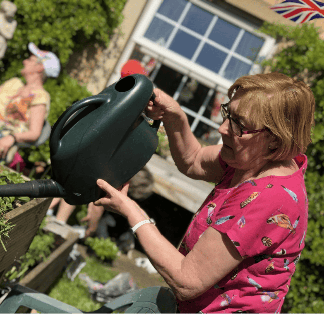 Big dig watering competition