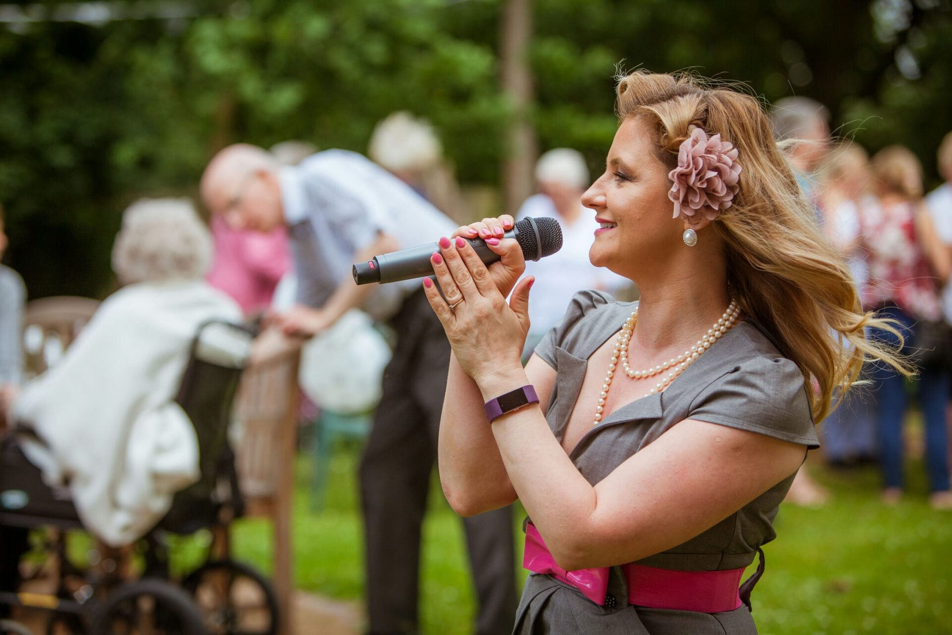 Singing at The Green
